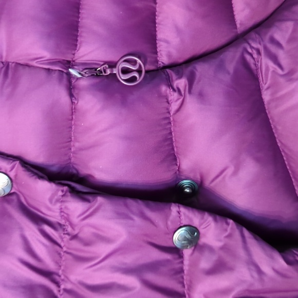 Lululemon Purple Puffer Vest - Picture 5 of 7